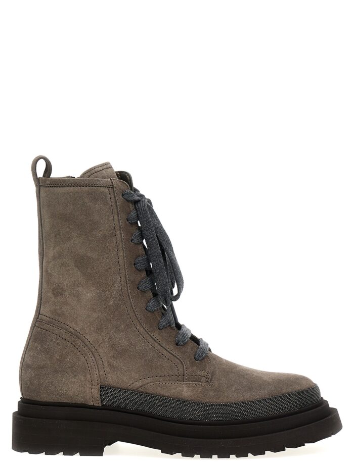 brunello cucinelli 'monile' ankle boots Brunello Cucinelli 'Monile' Ankle Boots