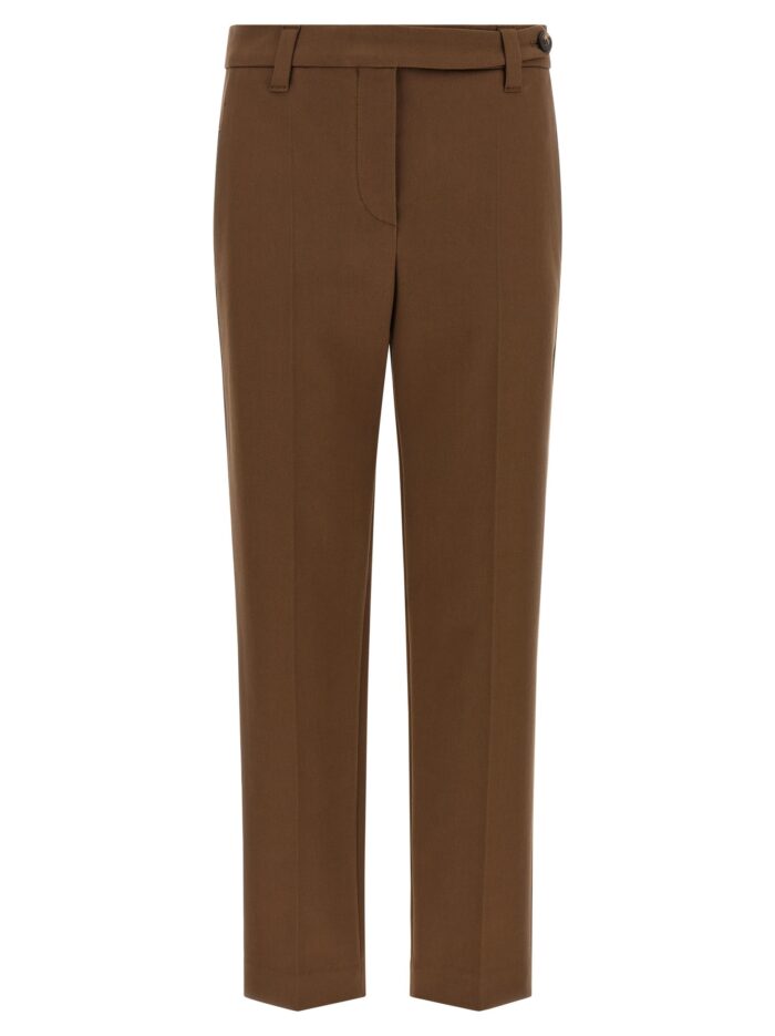 brunello cucinelli 'monile' cotton pants Brunello Cucinelli 'Monile' Cotton Pants