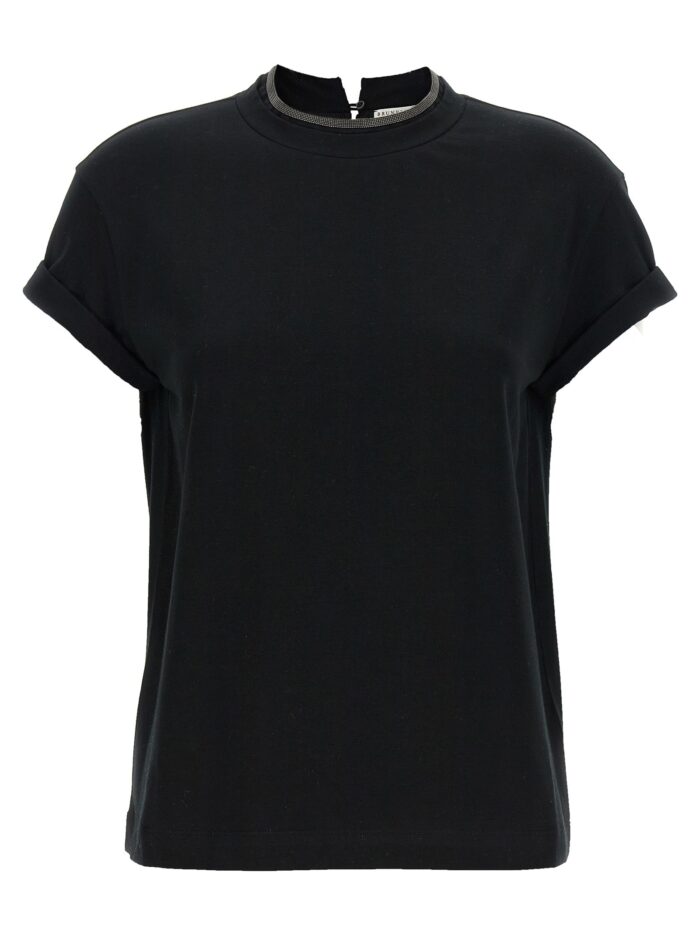 brunello cucinelli monile crew neck t shirt Brunello Cucinelli Monile Crew-neck T-shirt