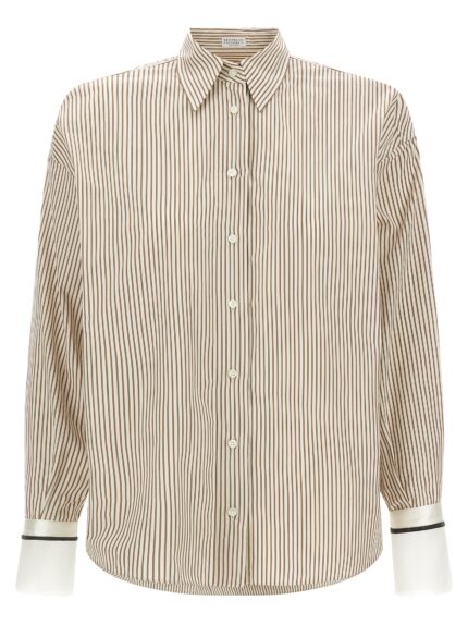 Brunello Cucinelli 'Monile' Cuffed Shirt