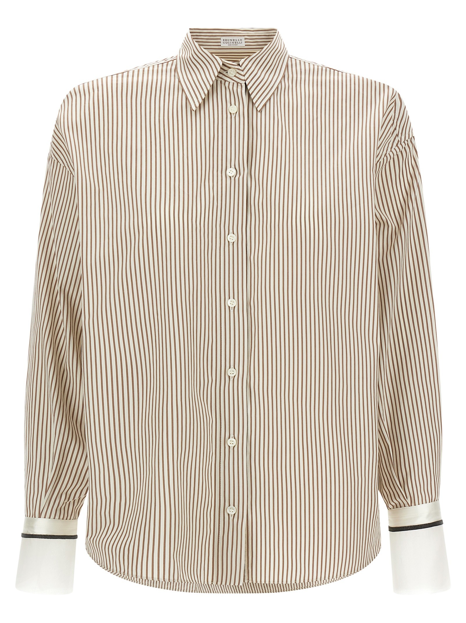 Brunello Cucinelli 'Monile' Cuffed Shirt