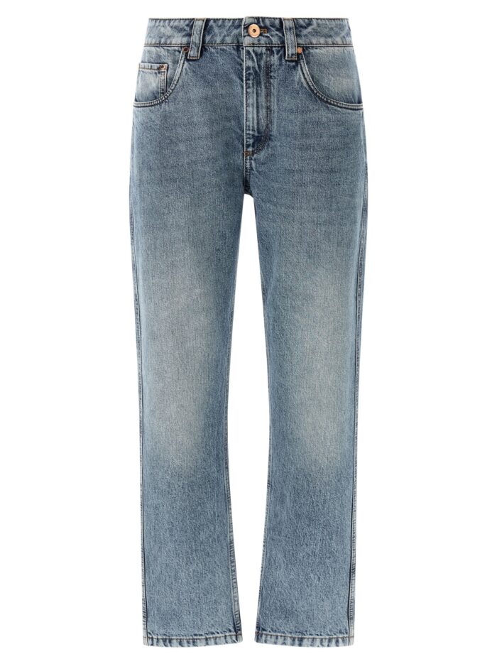 brunello cucinelli 'monile' denim jeans Brunello Cucinelli 'Monile' Denim Jeans