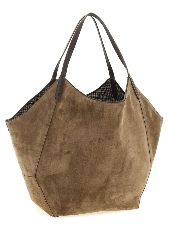 Brunello Cucinelli 'Monile' Reversible Shopping Bag