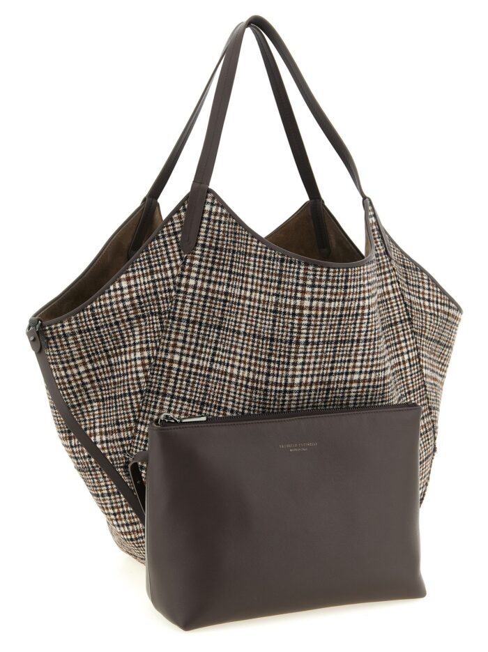 Brunello Cucinelli 'Monile' Reversible Shopping Bag