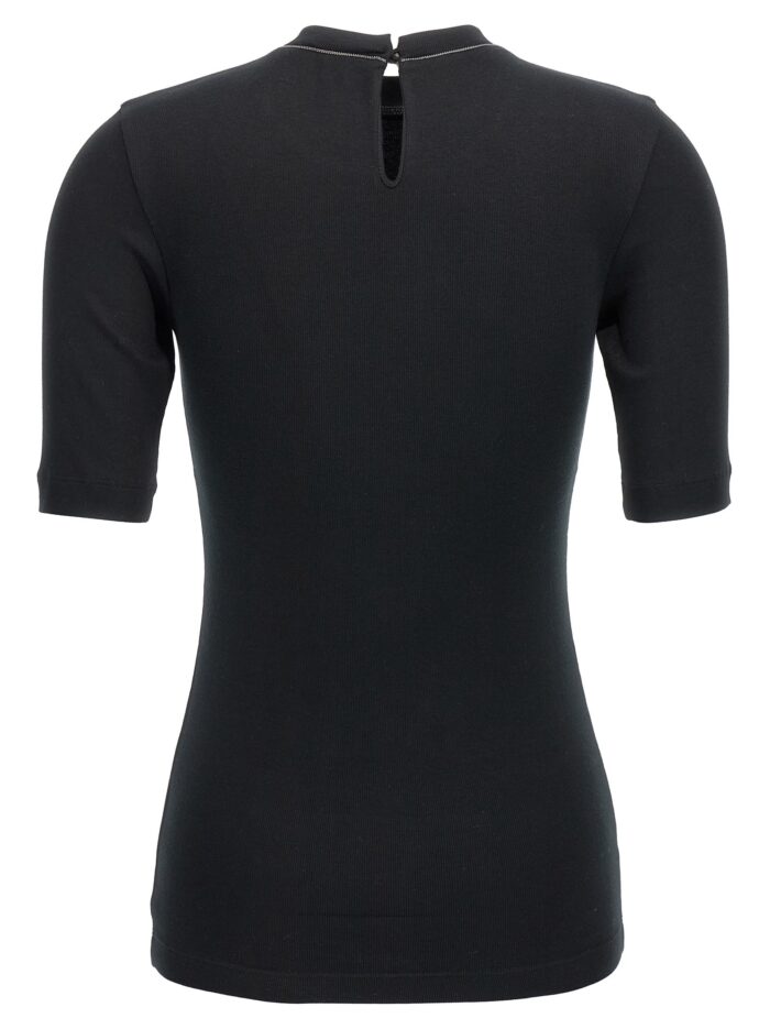 Brunello Cucinelli Monile Ribbed T-shirt