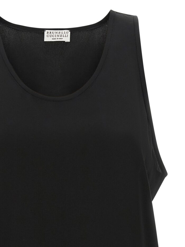 Brunello Cucinelli 'Monile' Silk Top
