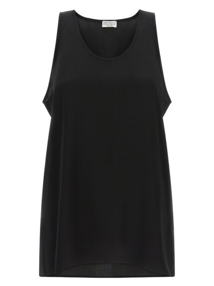 Brunello Cucinelli 'Monile' Silk Top