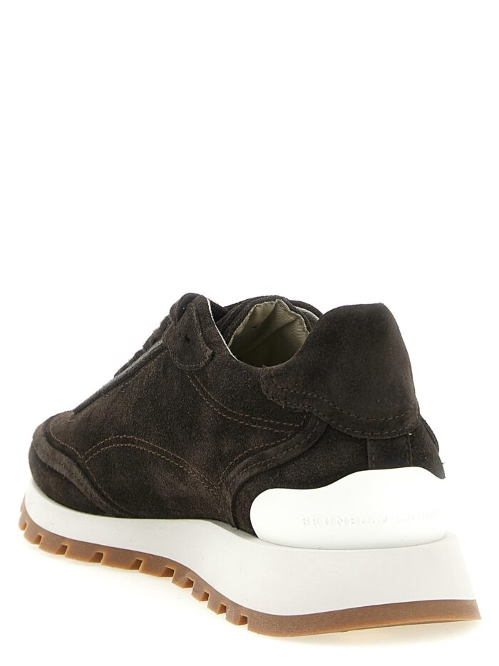 Brunello Cucinelli 'Monile' Suede Sneakers