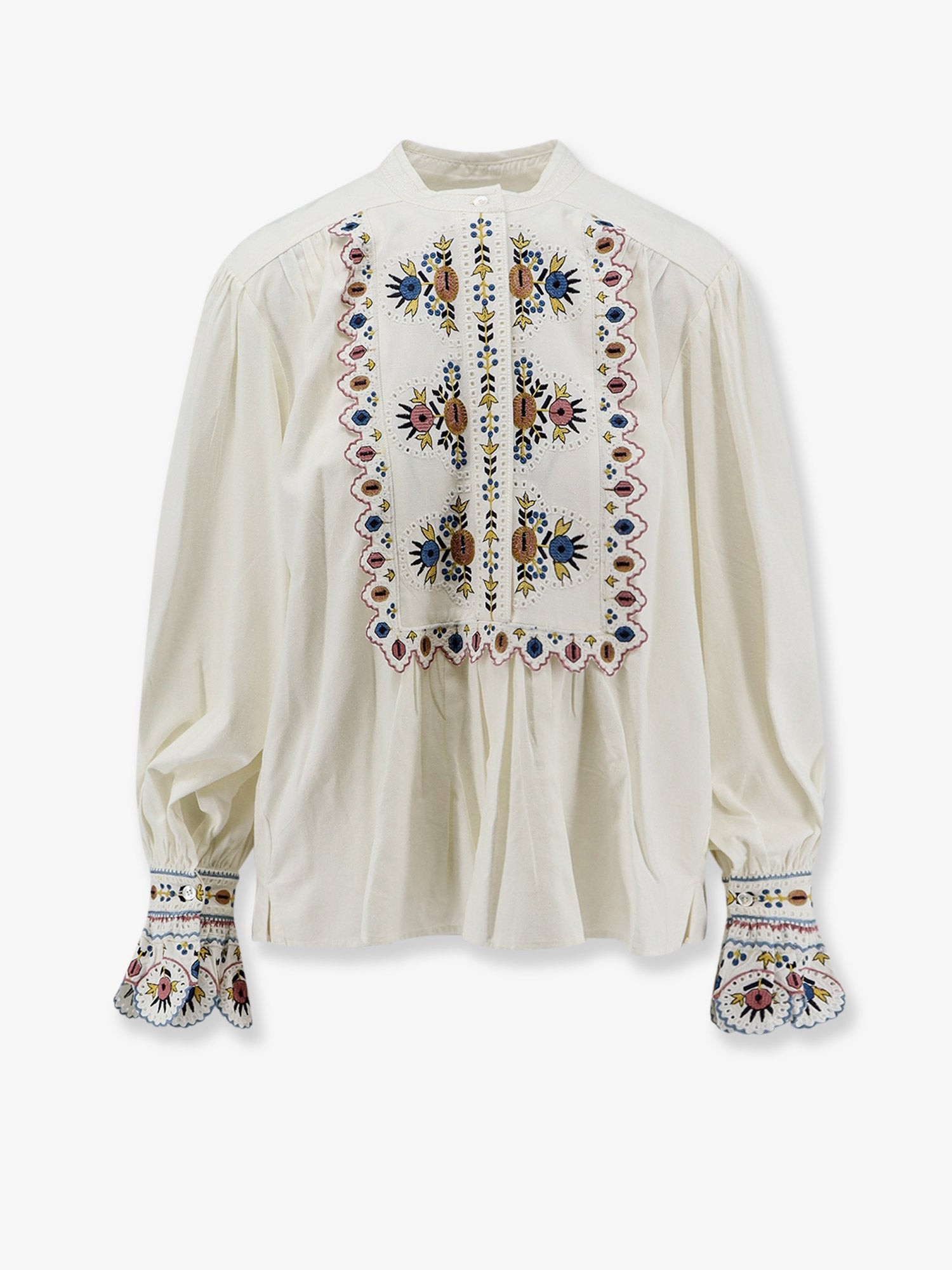 MARANT ETOILE Monique Viscose Blend Shirt With Embroidery