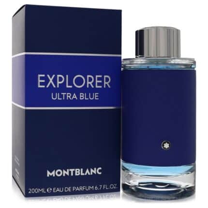 Montblanc Explorer Ultra Blue By Mont Blanc - Eau De Parfum Spray 6.7 Oz