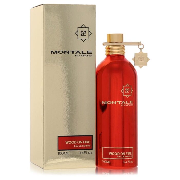 Montale Wood On Fire By Montale - Eau De Parfum Spray (Unisex) 3.4 Oz - Image 1
