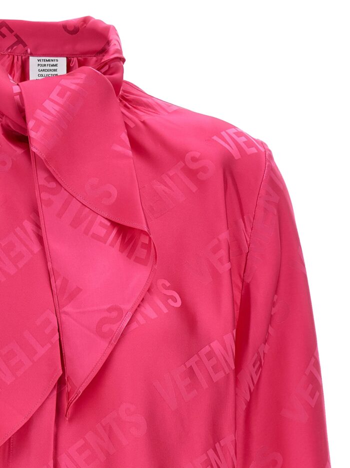 VETEMENTS 'Monogram' Blouse
