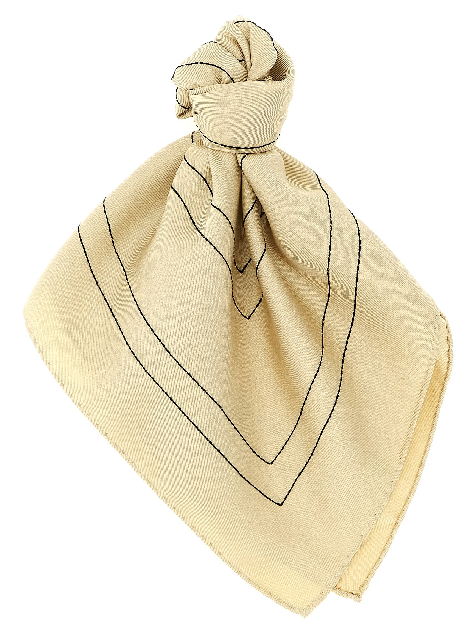 TOTEME 'Monogram' Embroidered Scarf