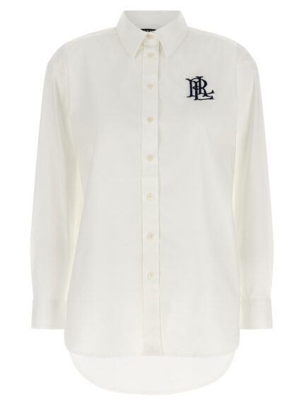 LAUREN RALPH LAUREN Monogram Embroidery Shirt