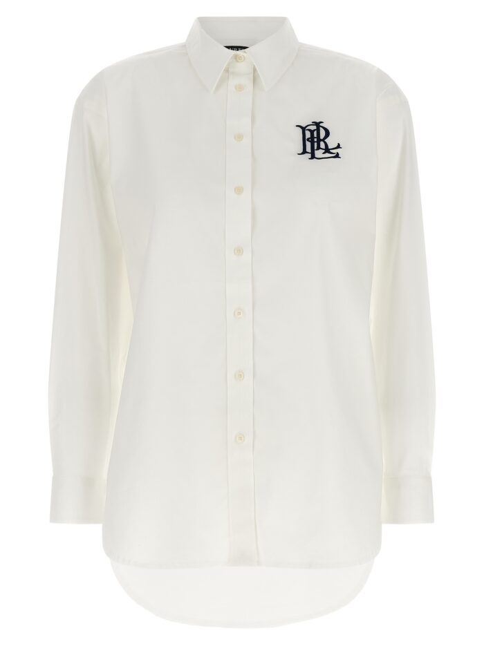 LAUREN RALPH LAUREN Monogram Embroidery Shirt