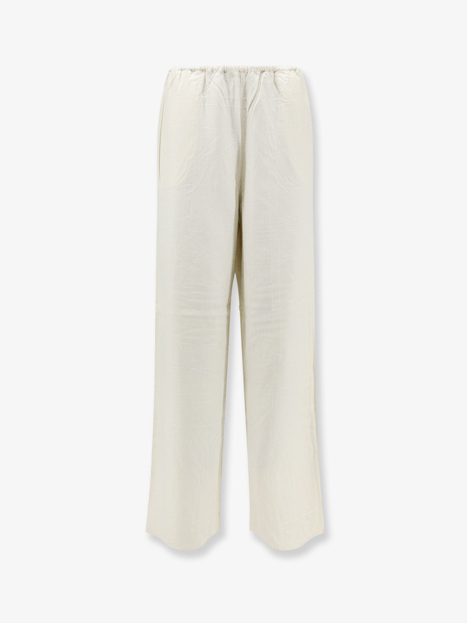 TOTEME Monogram Flannel Trousers