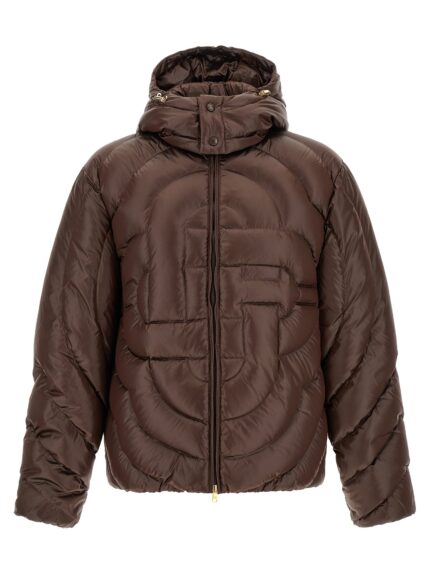 CASABLANCA 'Monogram' Quilting Down Jacket