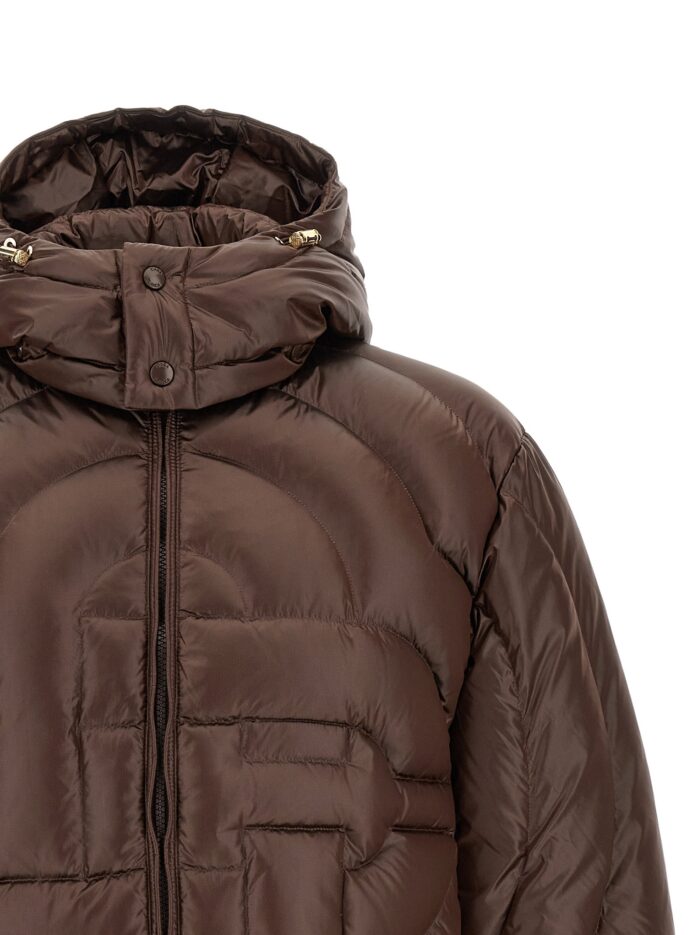 CASABLANCA 'Monogram' Quilting Down Jacket