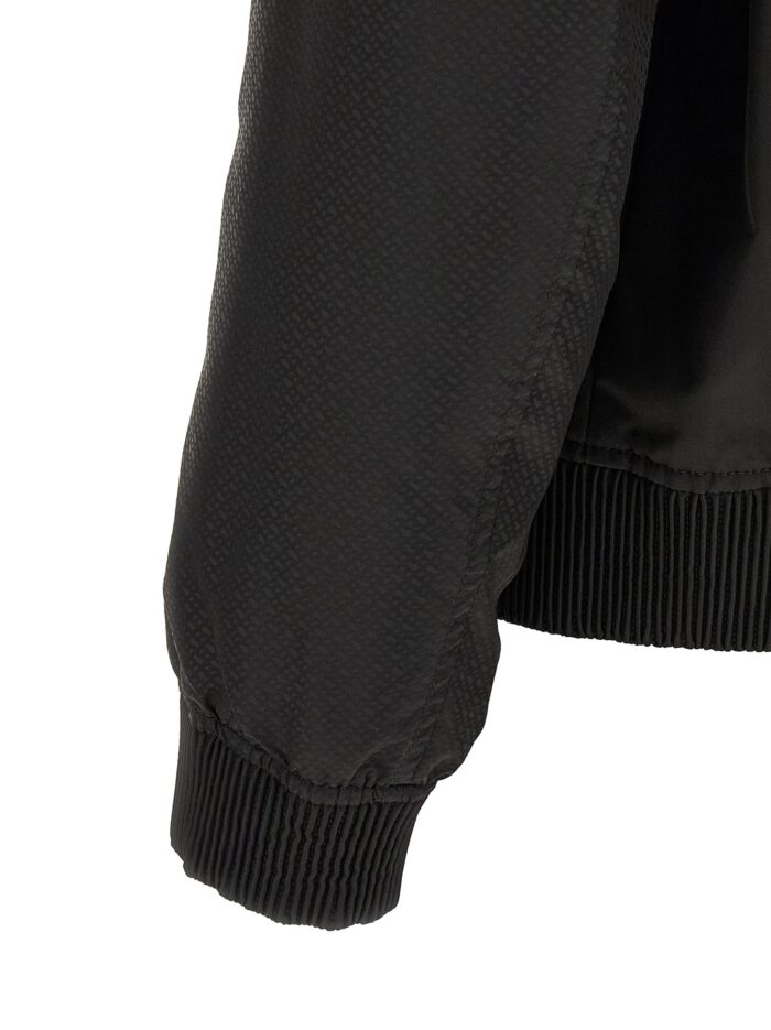 HUGO BOSS Monogram Sleeve Bomber Jacket
