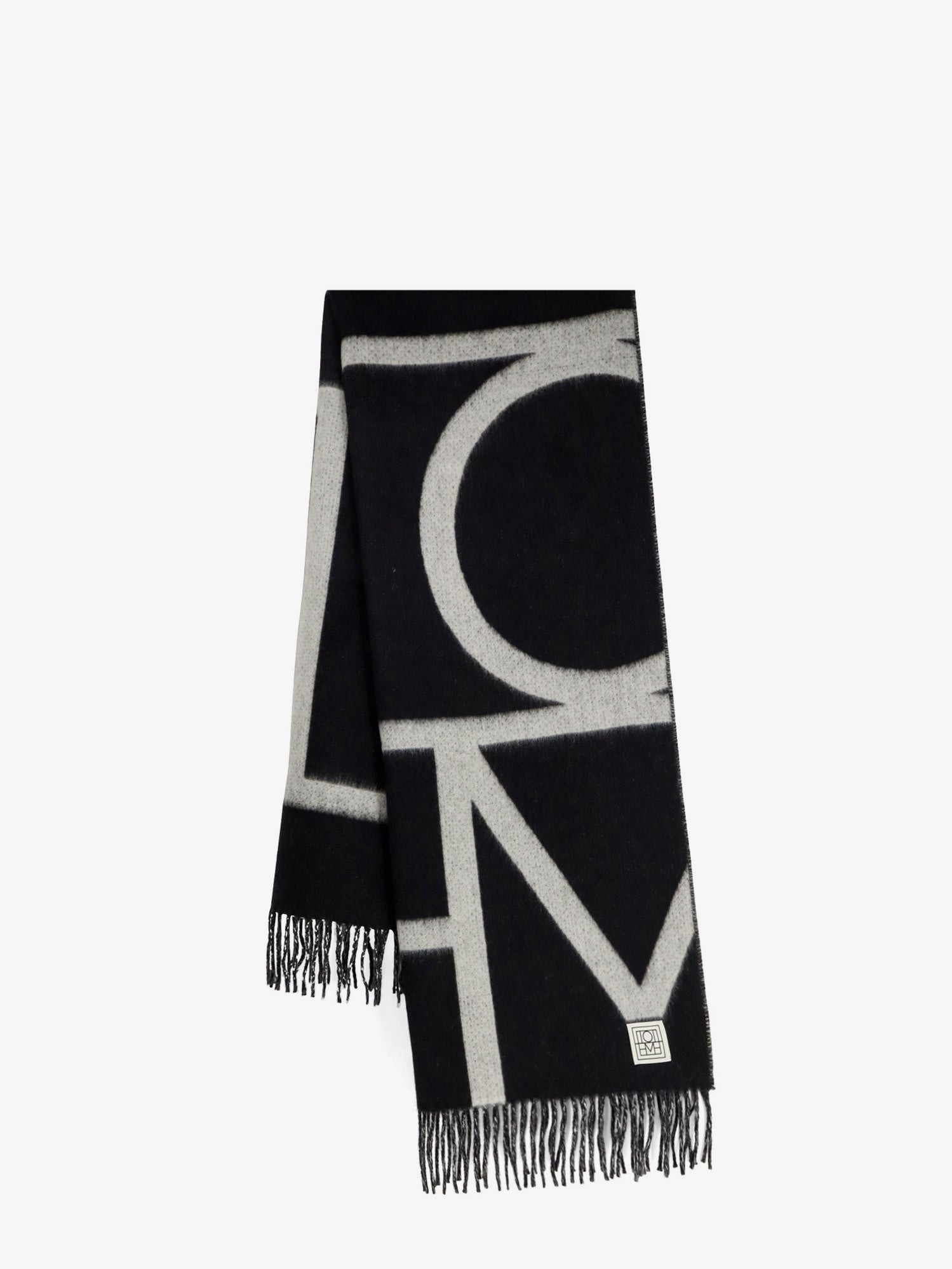 TOTEME Monogram Wool Scarf