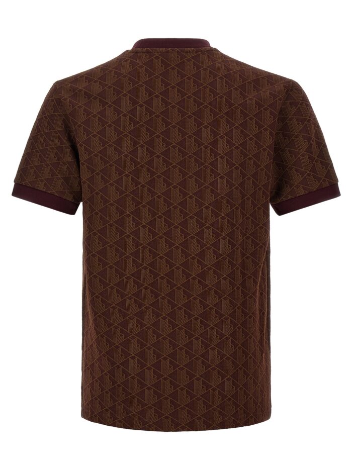Lacoste 'Monogramma' Jacquard T-shirt