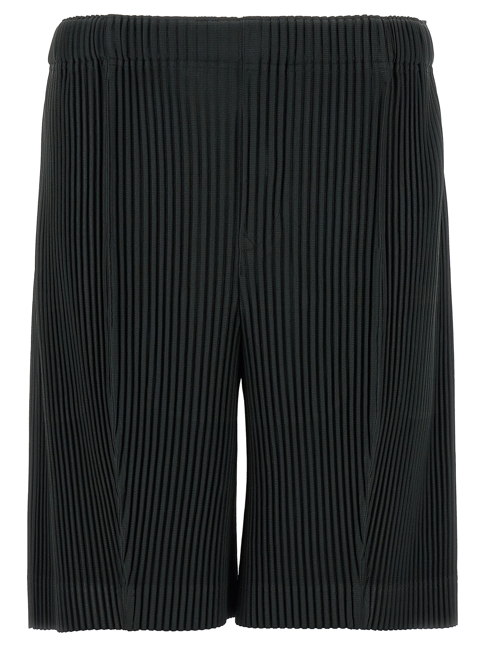 HOMME PLISSE' ISSEY MIYAKE 'Monthly Colors: August' Bermuda Shorts