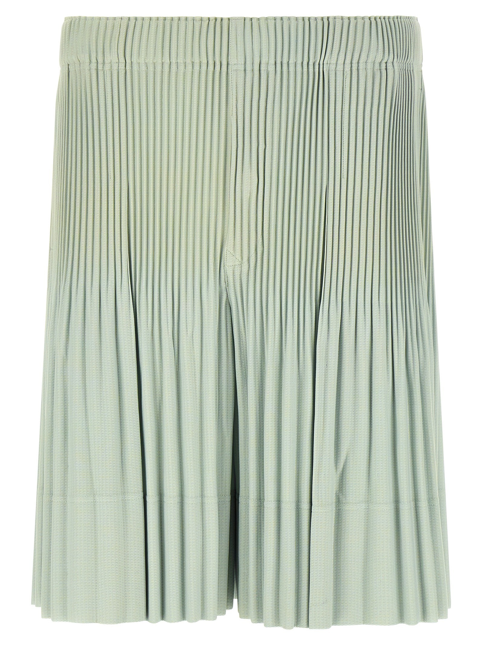 HOMME PLISSE' ISSEY MIYAKE 'Monthly Colors: June' Bermuda Shorts