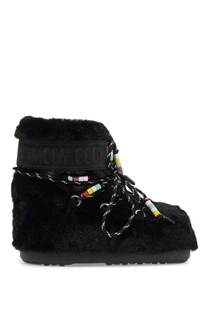 MOON BOOT Icon Low Eco-fur Snow Boots With