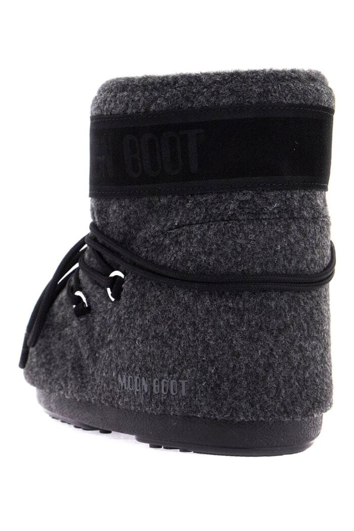 MOON BOOT Icon Low Felt Snow Boots An