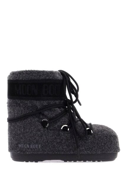 MOON BOOT Icon Low Felt Snow Boots An