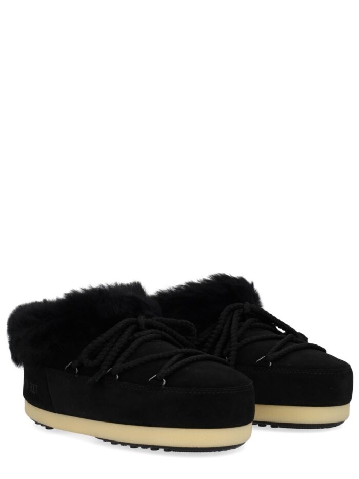 Moon Boot LEATHER "EVX" MULES
