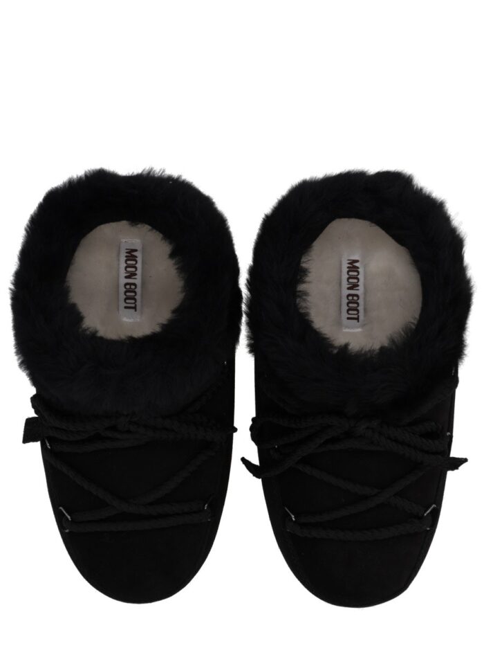Moon Boot LEATHER "EVX" MULES