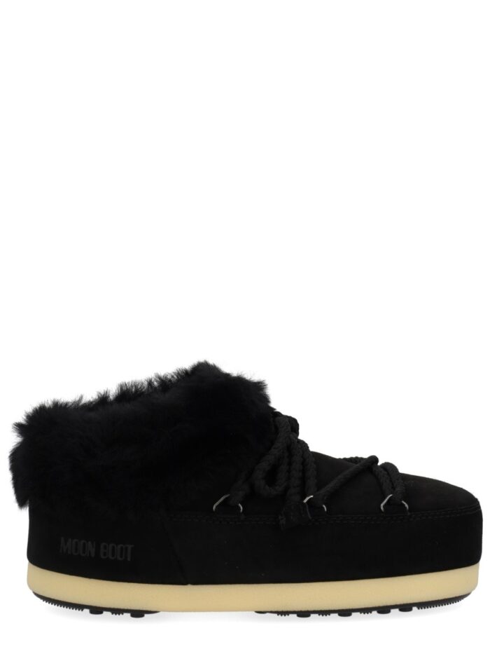 Moon Boot LEATHER "EVX" MULES
