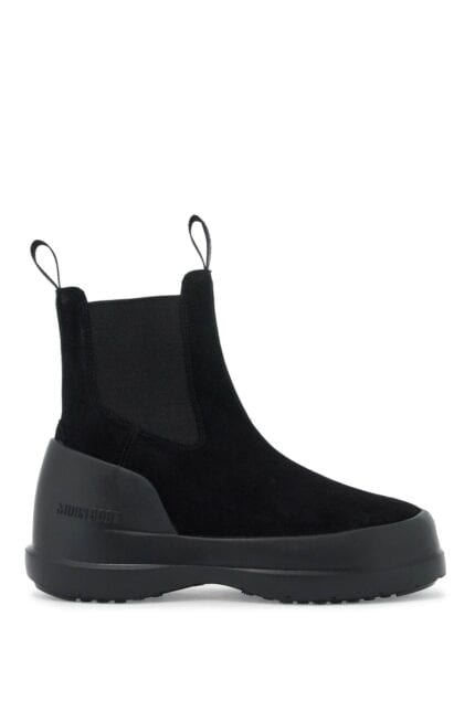 MOON BOOT Luna Chelsea Suede Leather Ankle