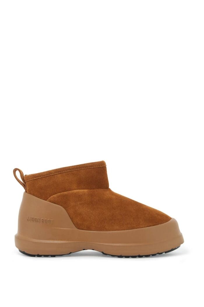 MOON BOOT Luna Low Suede Leather Ankle