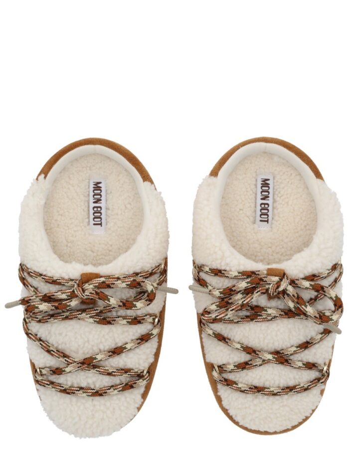 Moon Boot SHEARLING "EVX" MULES