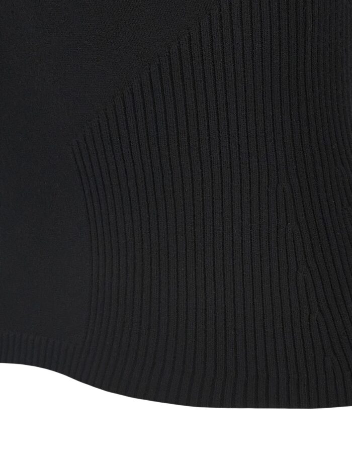 MARINE SERRE 'Moon Jewelry Knit Open Neck' Top