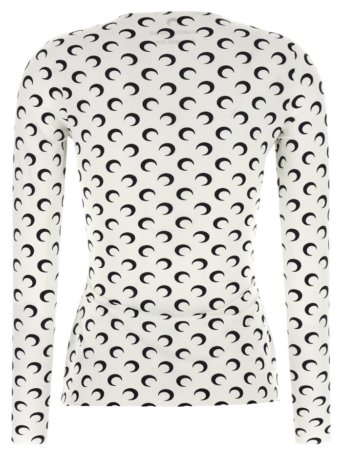 MARINE SERRE 'Moon Printed Jersey Second Skin' T-shirt