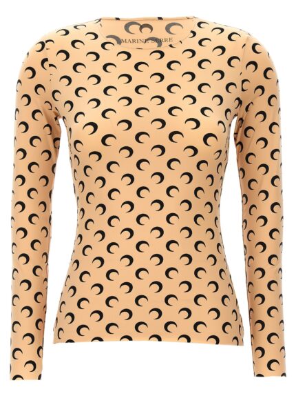 MARINE SERRE 'Moon Printed Jersey' Top