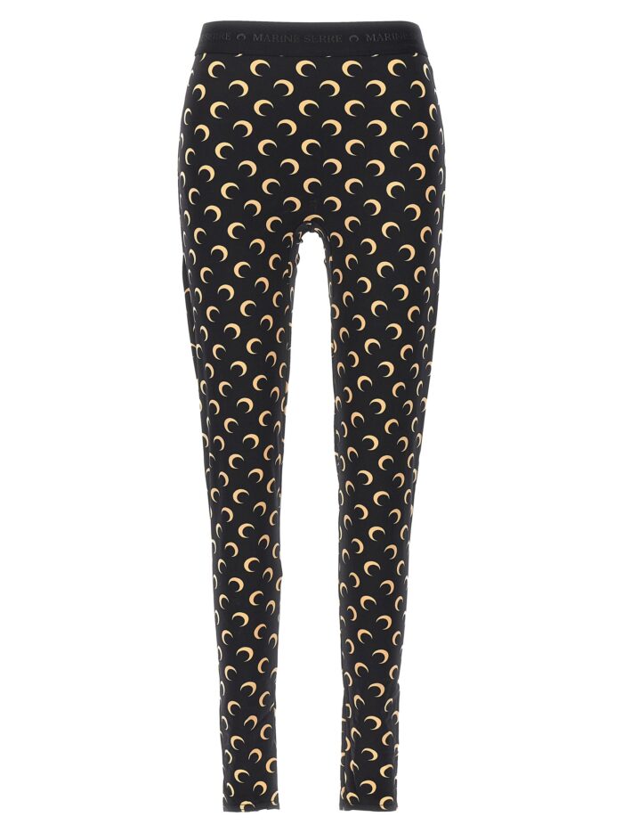 marine serre 'moon printed' leggings MARINE SERRE 'Moon Printed' Leggings