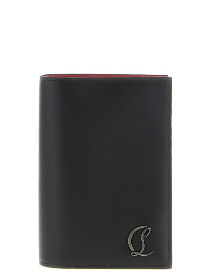 CHRISTIAN LOUBOUTIN 'Mooncrest' Passport Holder