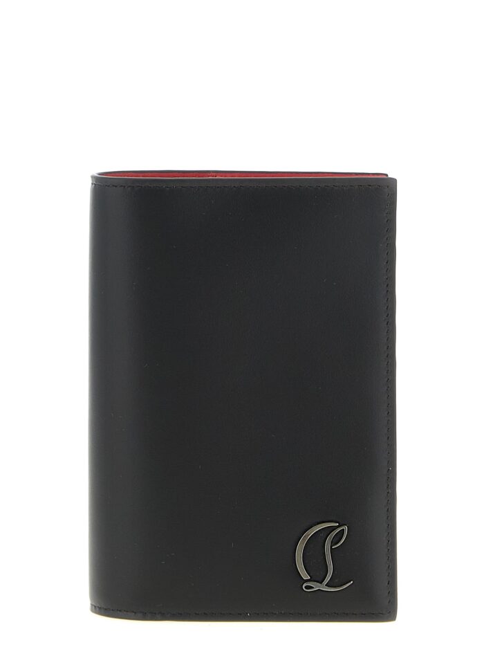 christian louboutin 'mooncrest' passport holder CHRISTIAN LOUBOUTIN 'Mooncrest' Passport Holder