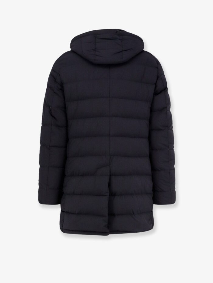 Moorer Calandri-KN Down Jacket With Removable Hood