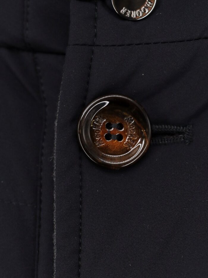 Moorer Calandri-KN Down Jacket With Removable Hood
