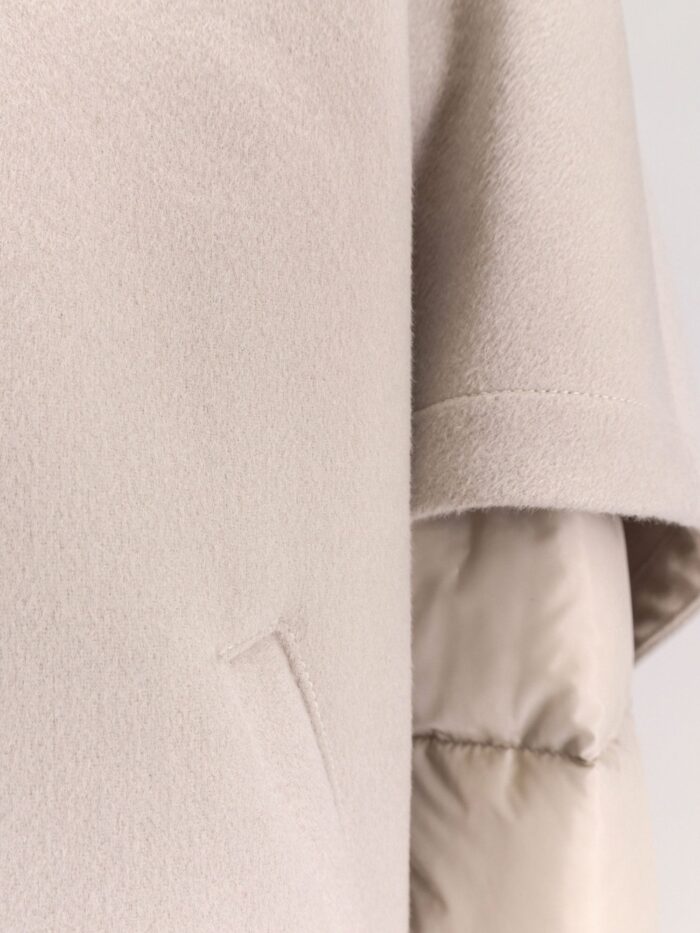 Moorer Pegaso-Cwr Sleeveless Wool And Cashmere Coat