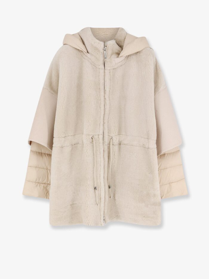 moorer raja shearling coat Moorer Raja Shearling Coat