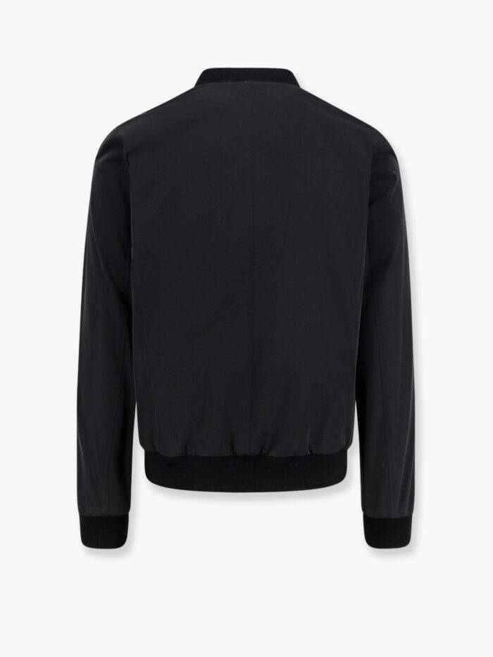 Moorer Sorano Nylon Jacket With Knitted Profiles