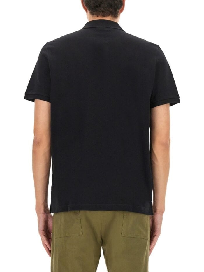 MOOSE KNUCKLES "EVERETT GOLD" POLO SHIRT
