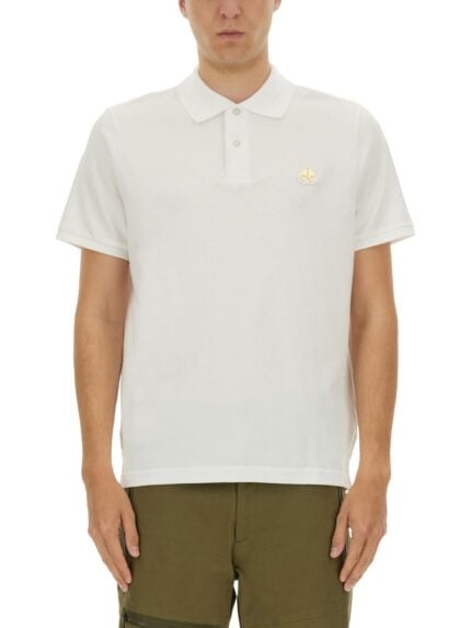 MOOSE KNUCKLES "EVERETT GOLD" POLO SHIRT