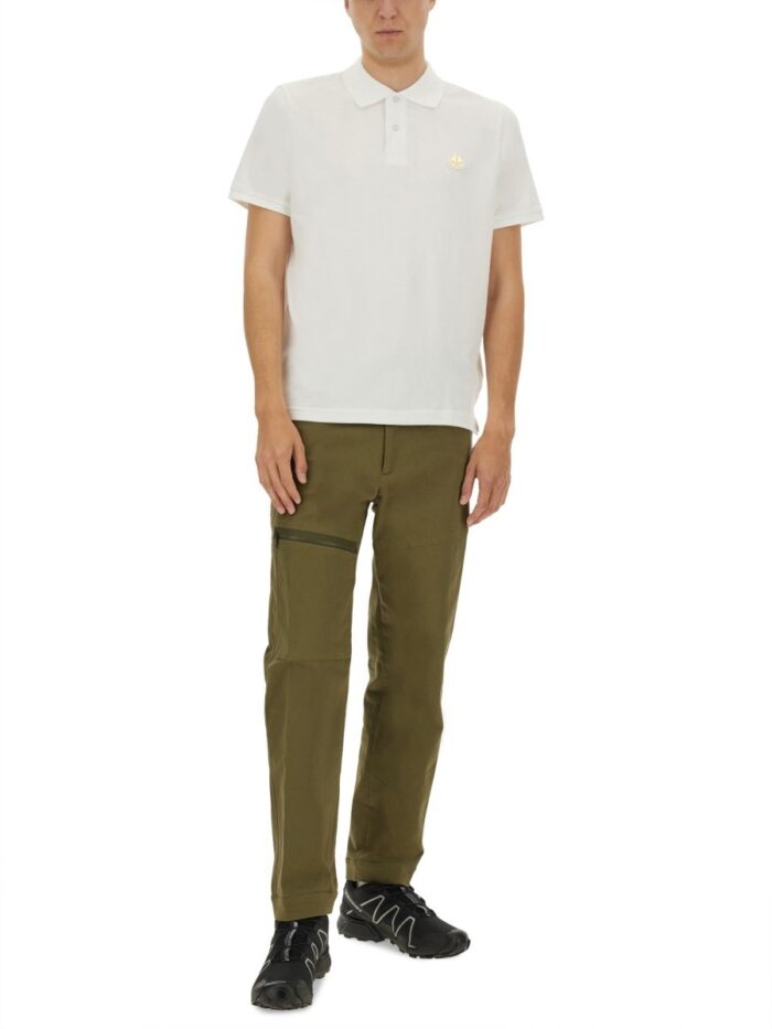 MOOSE KNUCKLES "EVERETT GOLD" POLO SHIRT